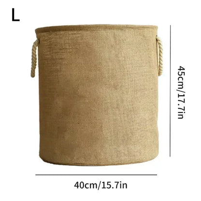 Foldable Laundry Basket with Handles