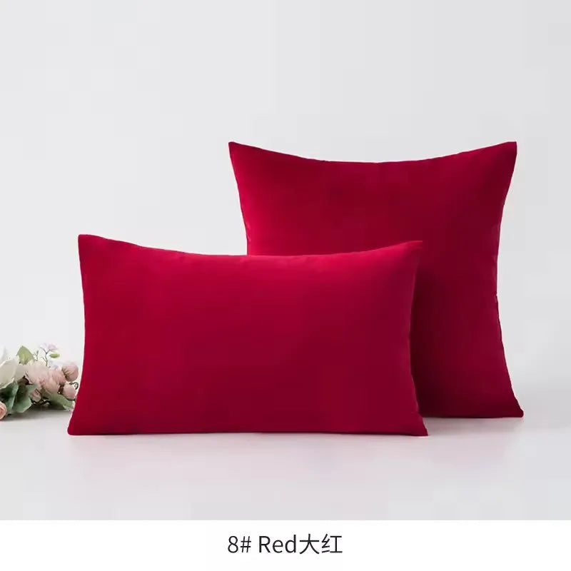 Luxury Velvet Square Pillow Covers