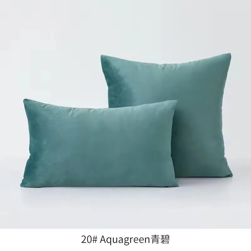 Luxury Velvet Square Pillow Covers