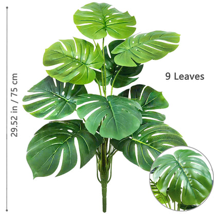 Artificial Pothos Alocasia Leaf Fake Plant