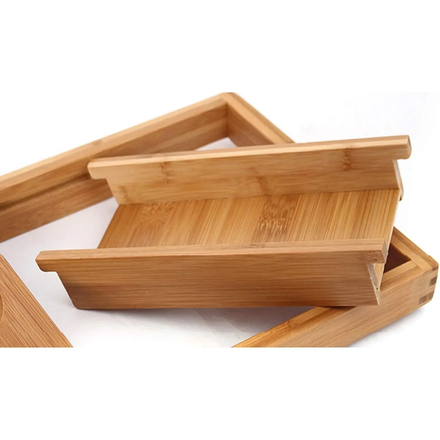 Bamboo  Bathtub  Expandable Holder Rack