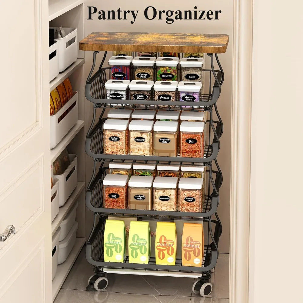 Fruit Basket Kitchen Organizer