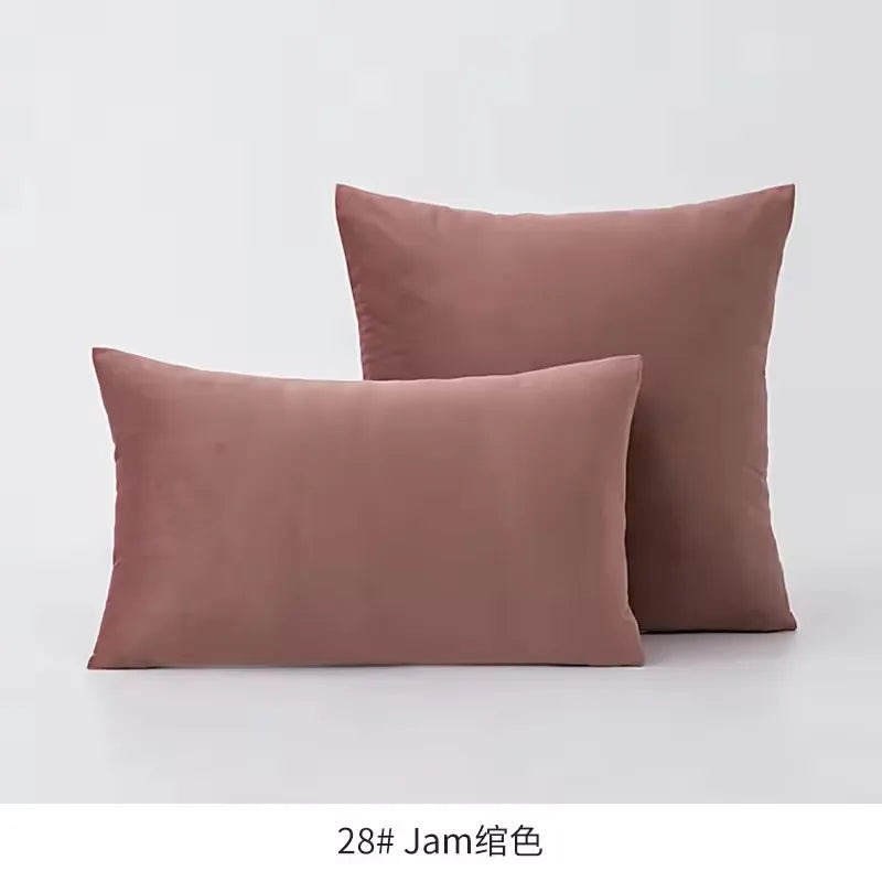 Luxury Velvet Square Pillow Covers