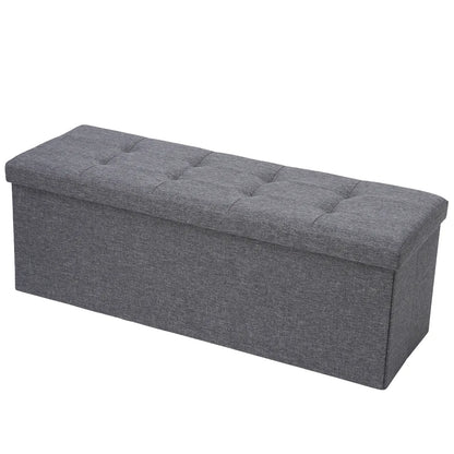 Storage Ottoman Bench Foot Rest Stool