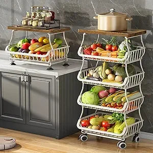 Fruit Basket Kitchen Organizer