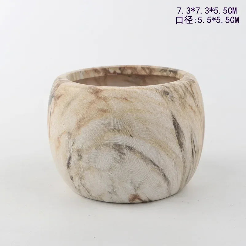 Nordic Ceramic Succulent Flower Pots