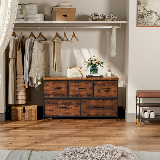 Wardrobe Steel Frame Assembly Closet For Clothes Storage Dresser