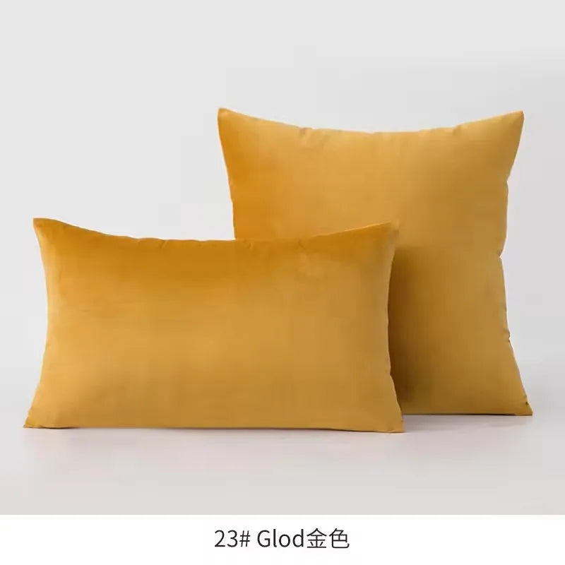 Luxury Velvet Square Pillow Covers