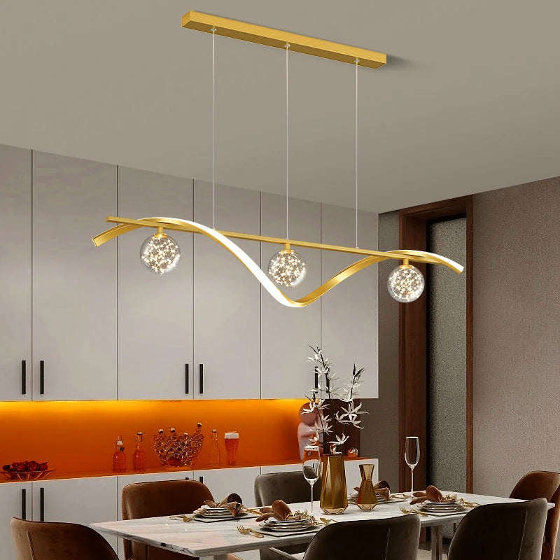 New Modern Led Chandelier For Living Room Dining Room or Kitchen Ceiling Pendant Lights