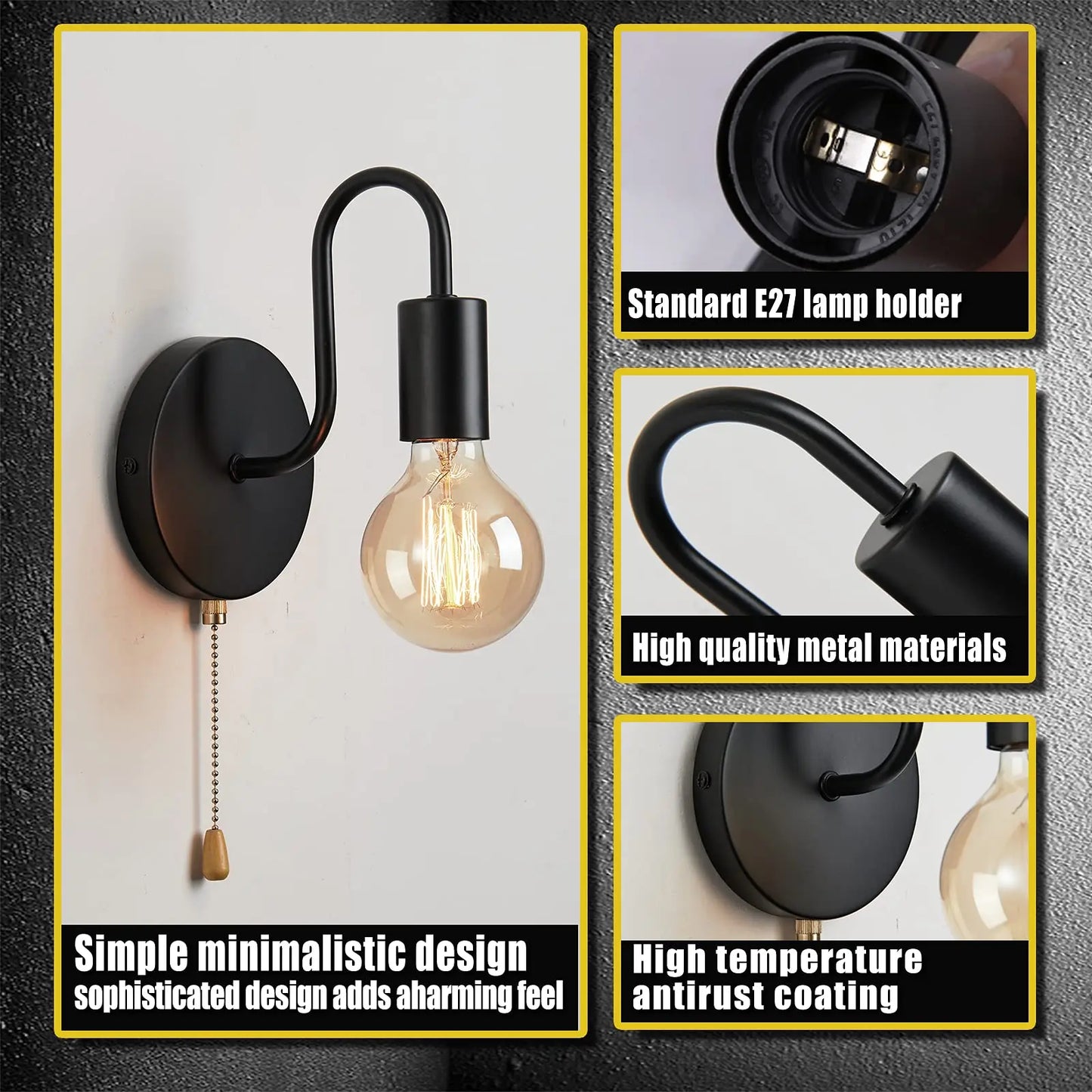 Industrial Wall Lamp