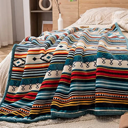 Boho Sherpa Throw