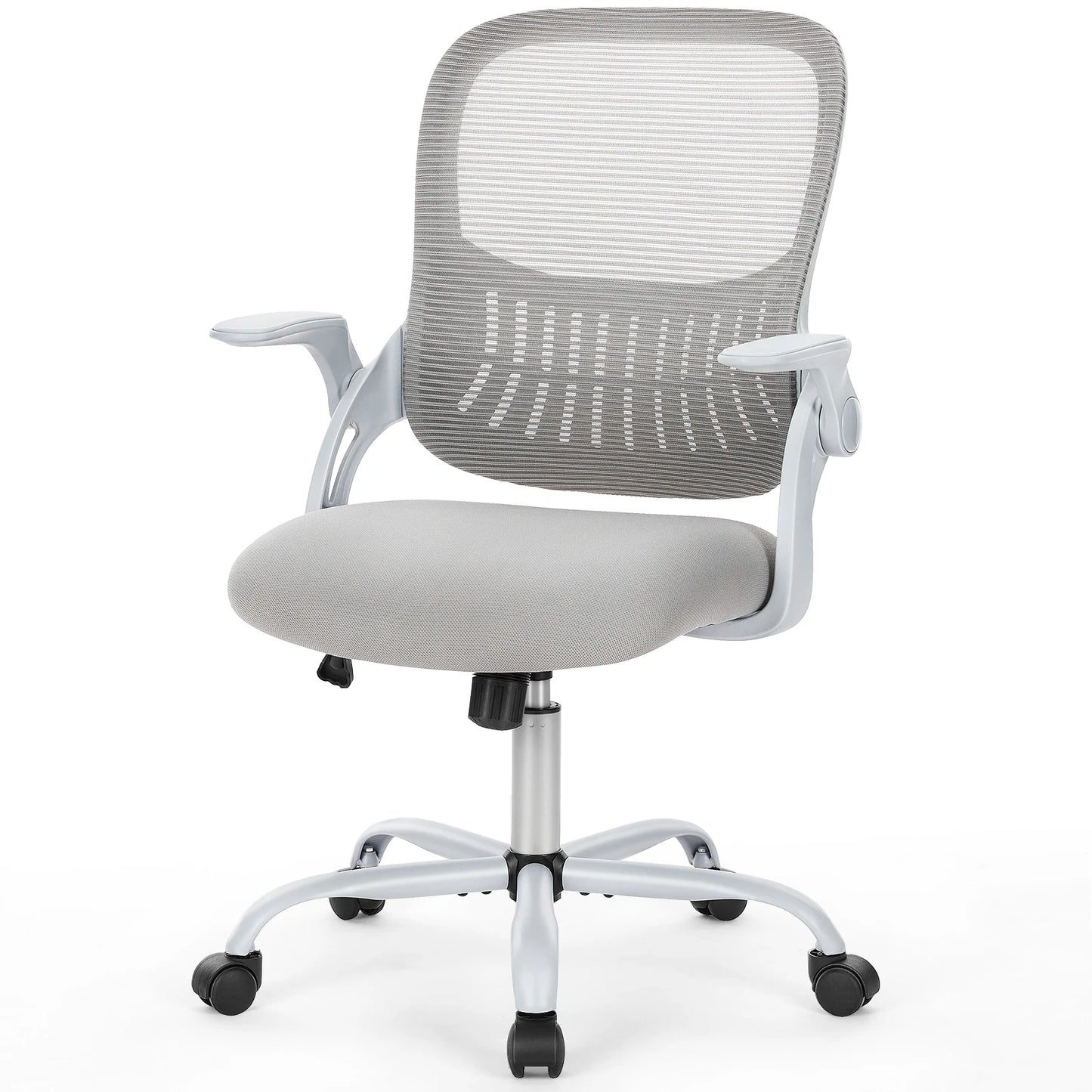 Ergonomic Mesh Backrest Office Desk Chair Adjustable Height Computer  Chairs With Wheels For Home