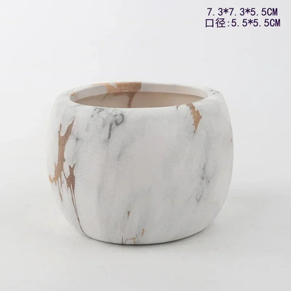 Nordic Ceramic Succulent Flower Pots