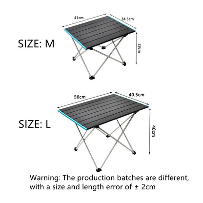 Ultralight Portable Folding Table