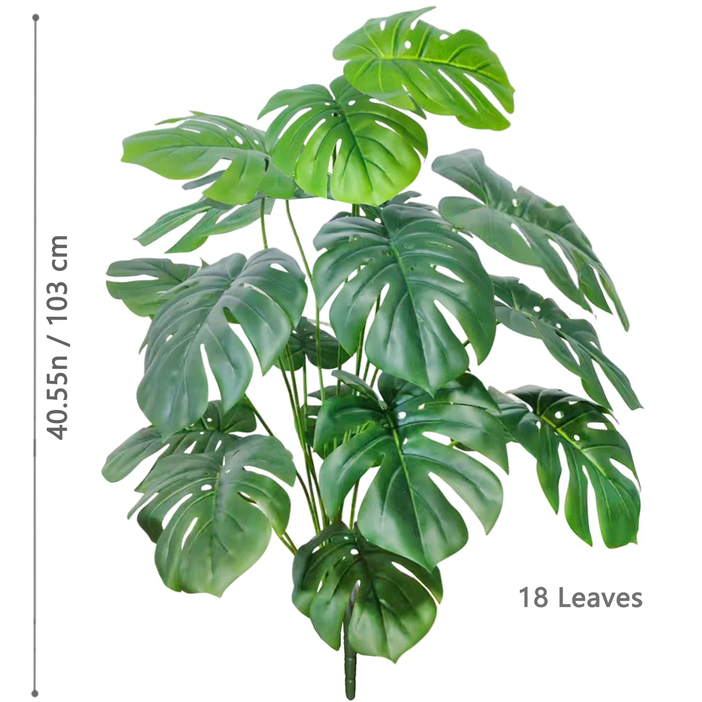 Artificial Pothos Alocasia Leaf Fake Plant