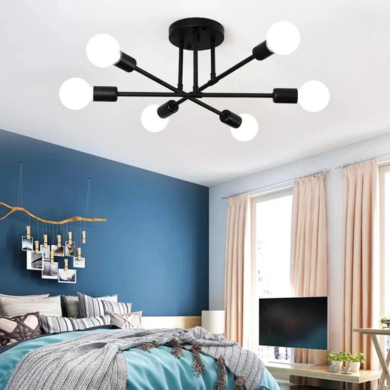 Nordic Minimalist Pendant Light Ceiling Lamp LED Chandelier