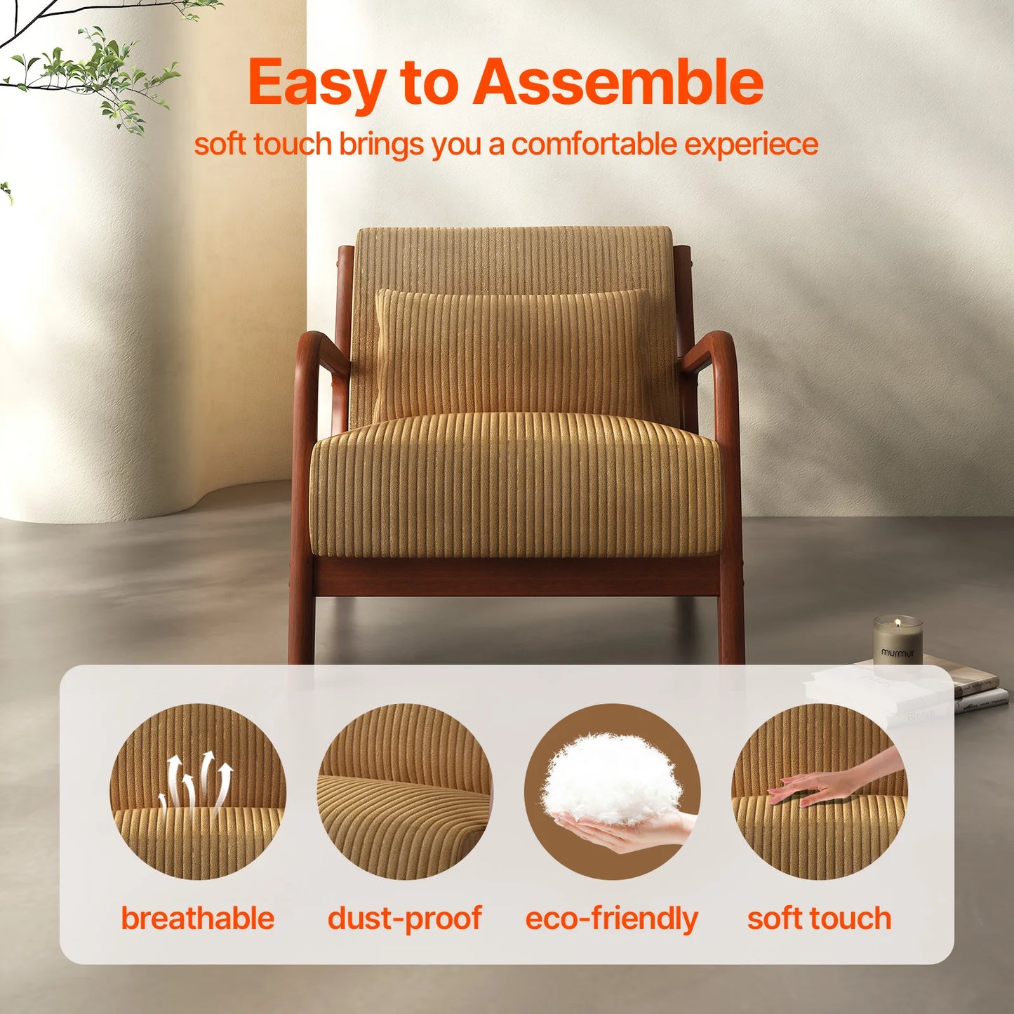 Mid Century Modern Accent Chair