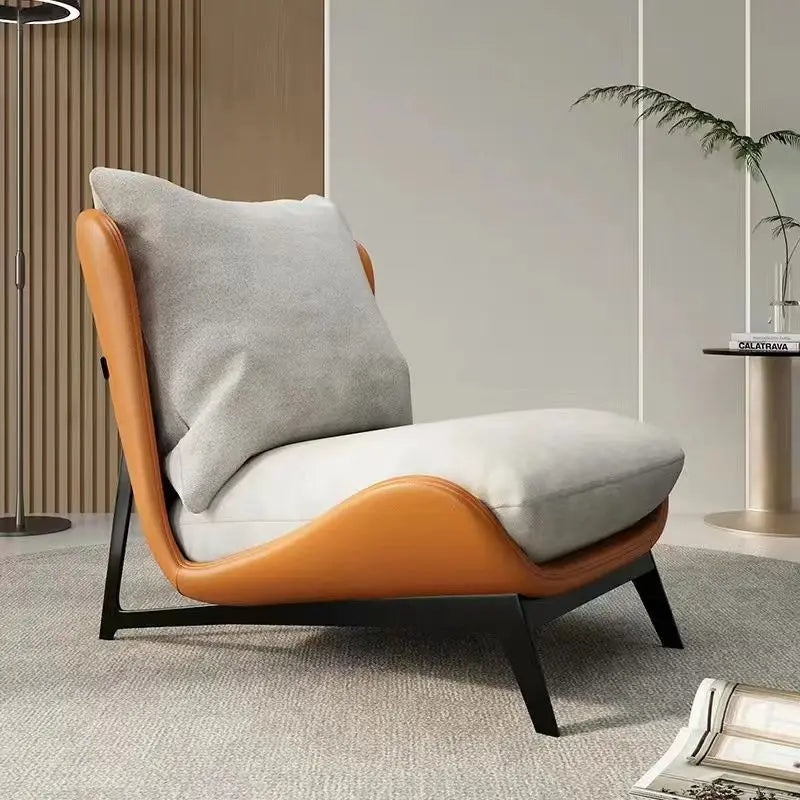Leisure Lazy Sofa Lounge Chaise Accent Chair Upholstered