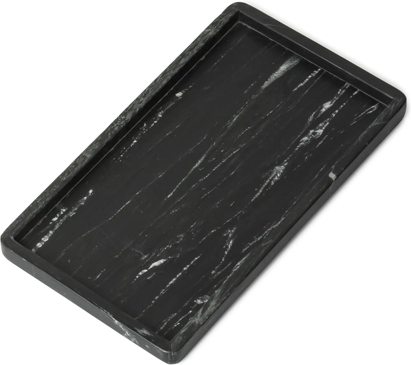 Black Marble Vanity Organizer
