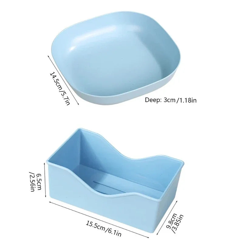 10pcs Multi-function Spit Bone Dish Food Grade Plastic