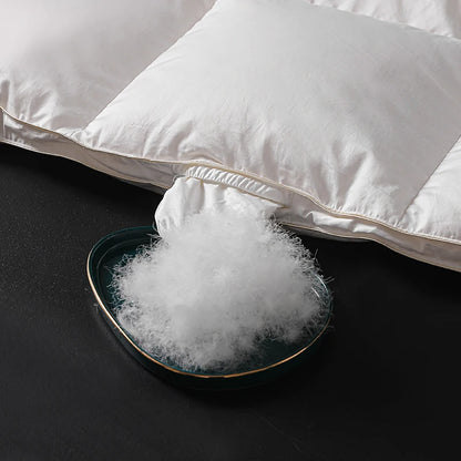 Hotel Quality95% White Goose Down Duvet Fluffy Lightweight