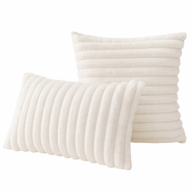 Throw Pillow Covers Faux Fur