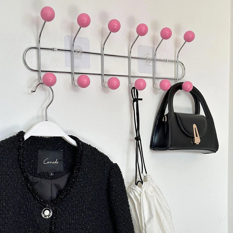 Multi-functional Hook Coat Key Storage Hook Non-marking