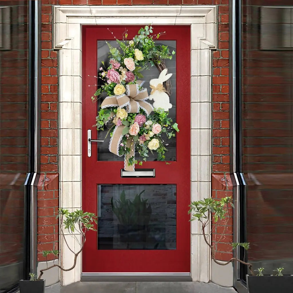 Easter Bunny Wreath Decor