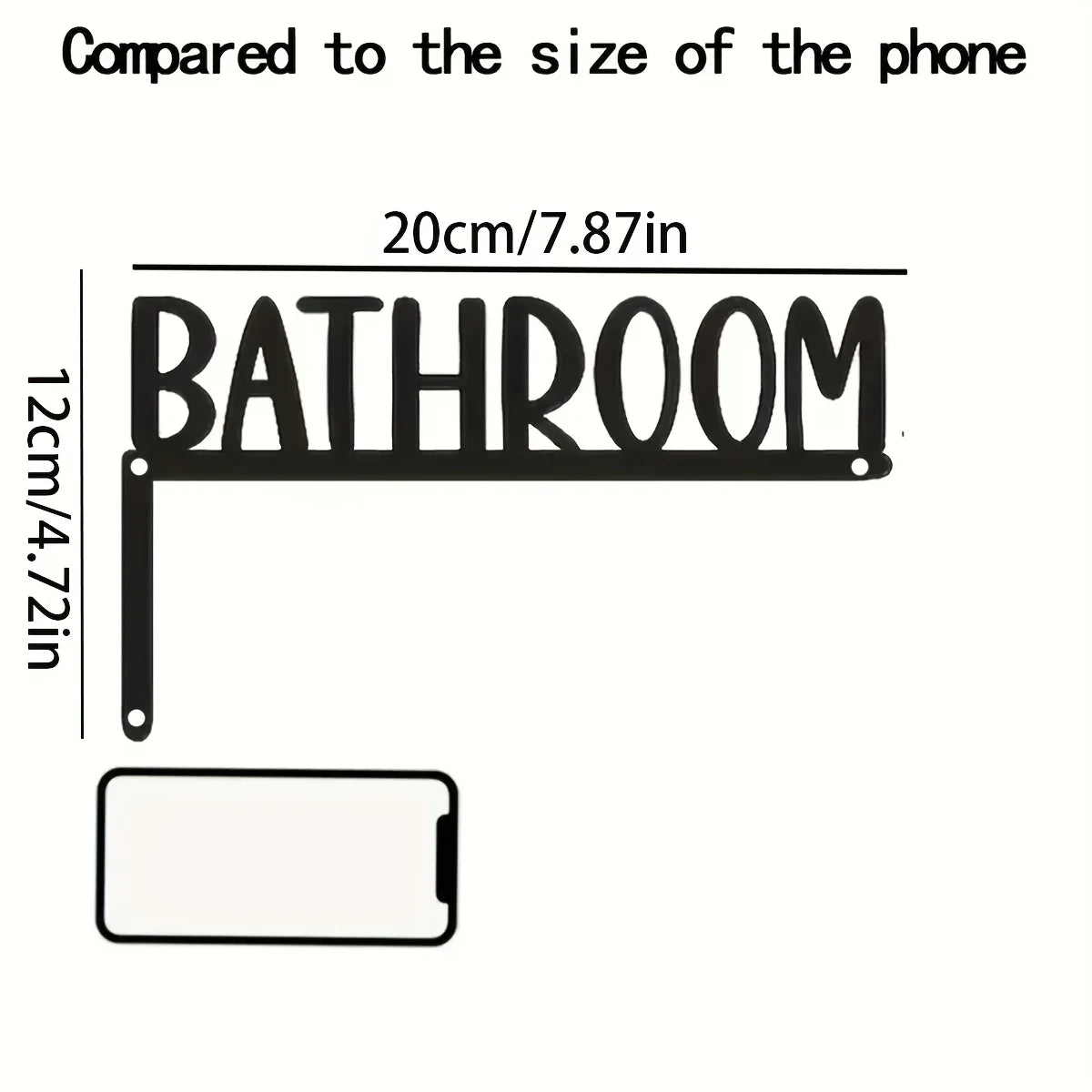 Farmhouse Style Bathroom Wall Hanger