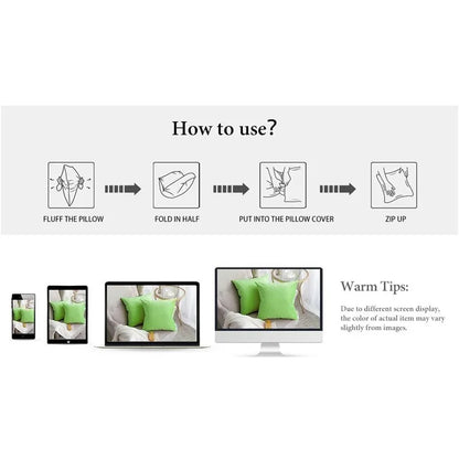 Luxury Velvet Square Pillow Covers