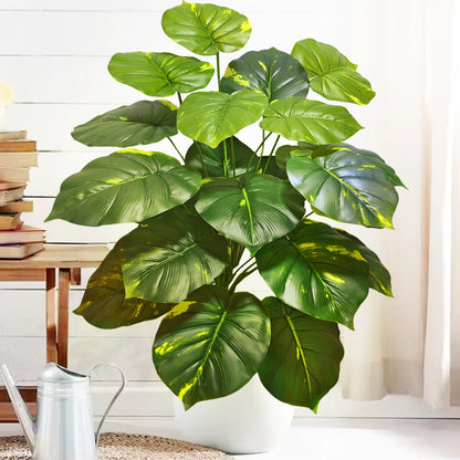 Artificial Pothos Alocasia Leaf Fake Plant