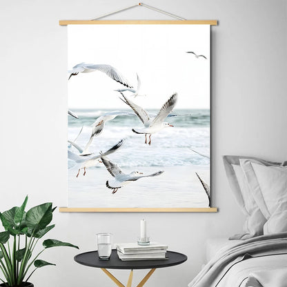 Wall Art Canvas Painting Beach Scenes