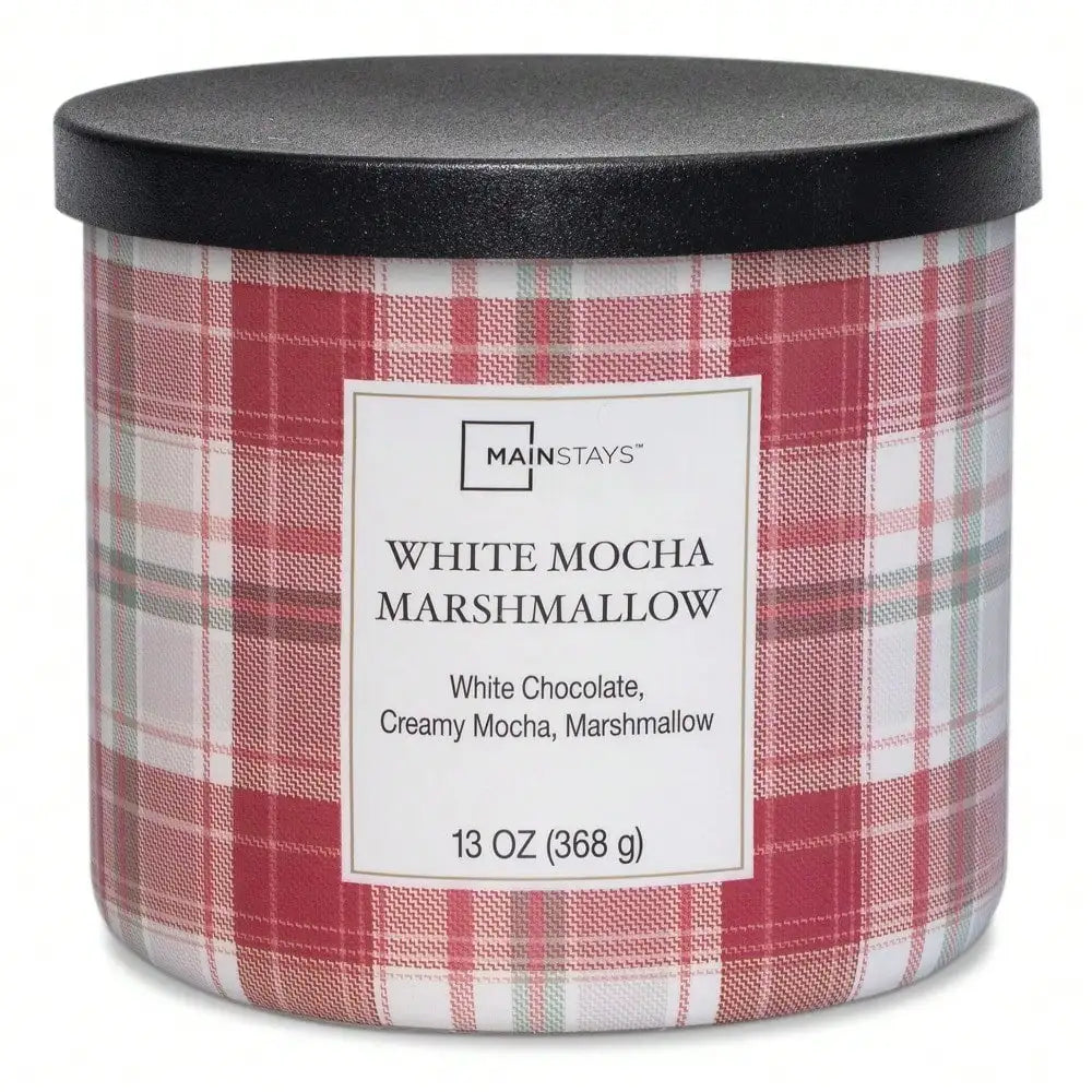 White Mocha Marshmallow 3-Wick Candle