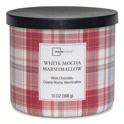 White Mocha Marshmallow 3-Wick Candle
