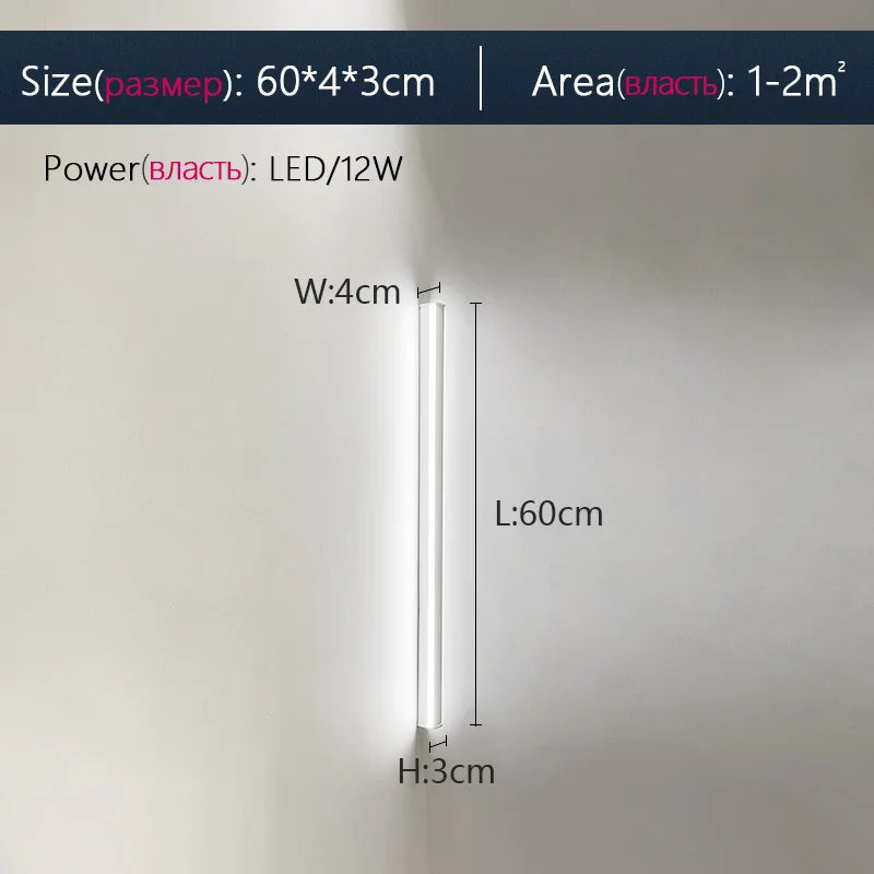 wall lamps waterproof outdoor light led strip light home decor
