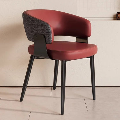 Arm Simple Italian Ergonomic Dining Chair