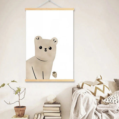 Boho Animals Wall Art Canvas Painting Kids  Decor