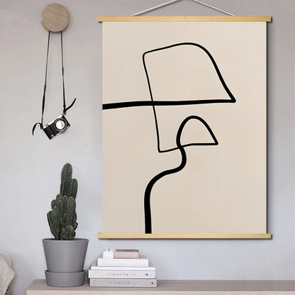 Minimalist Style Wall Art Canvas Painting
