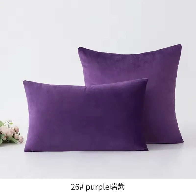 Luxury Velvet Square Pillow Covers