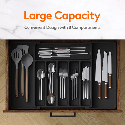 Expandable Silverware Organizer