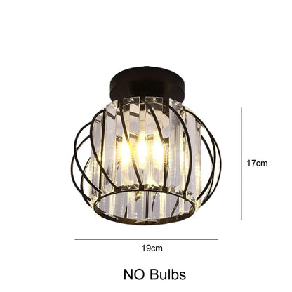 Black Industrial Light Fixture  Ceiling Light