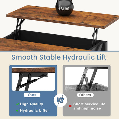 Wood Lift Top Coffee Tables