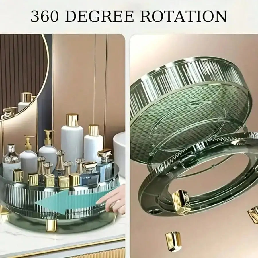 360° Deluxe Rotating Makeup Organizer