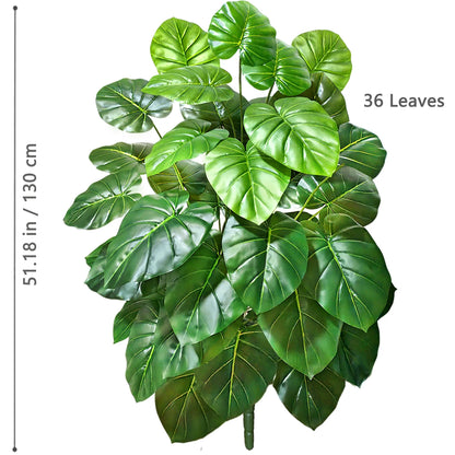 Artificial Pothos Alocasia Leaf Fake Plant