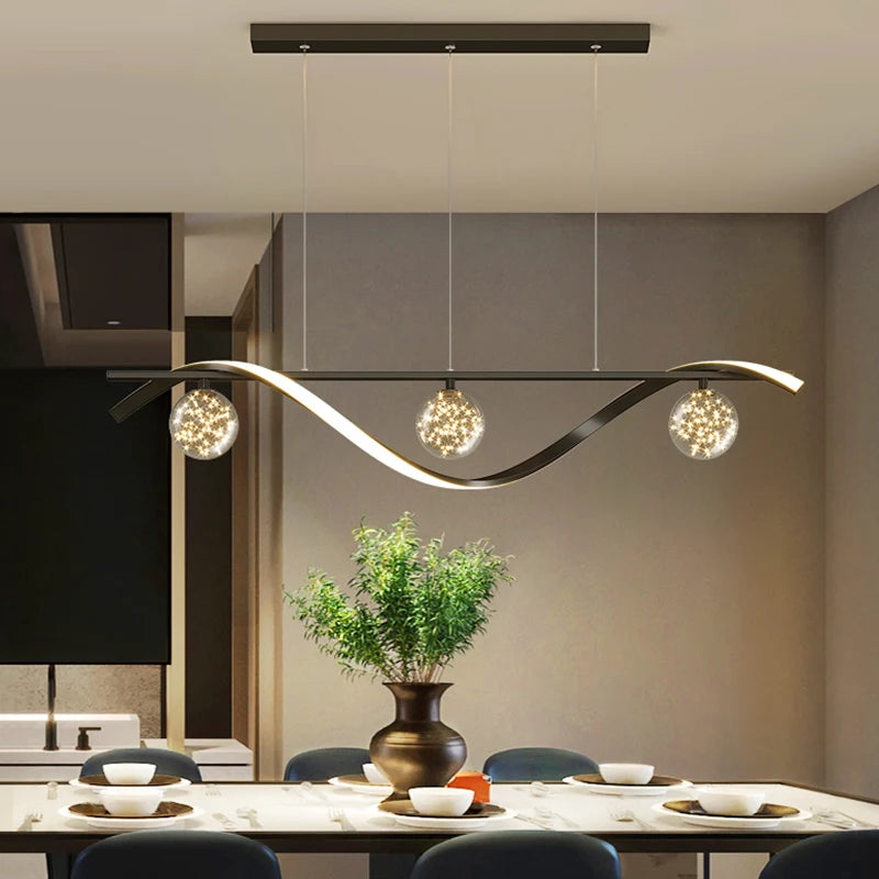 New Modern Led Chandelier For Living Room Dining Room or Kitchen Ceiling Pendant Lights