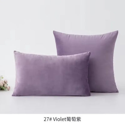 Luxury Velvet Square Pillow Covers
