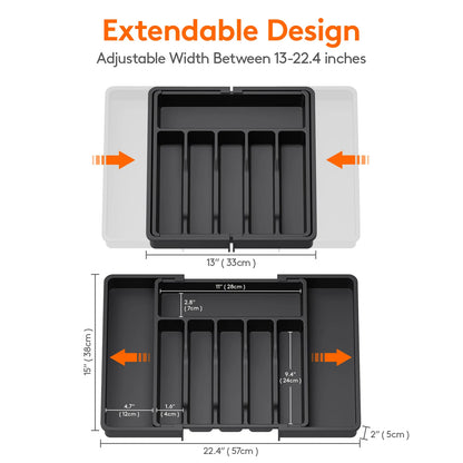 Expandable Silverware Organizer