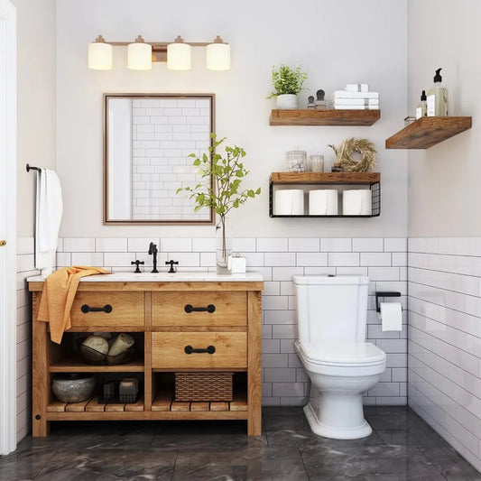 Floating Bathroom Shelves Wall Mounted