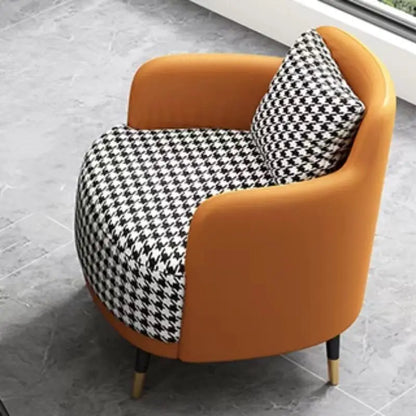 Simple light luxury single sofa coffee table combination  and chairs