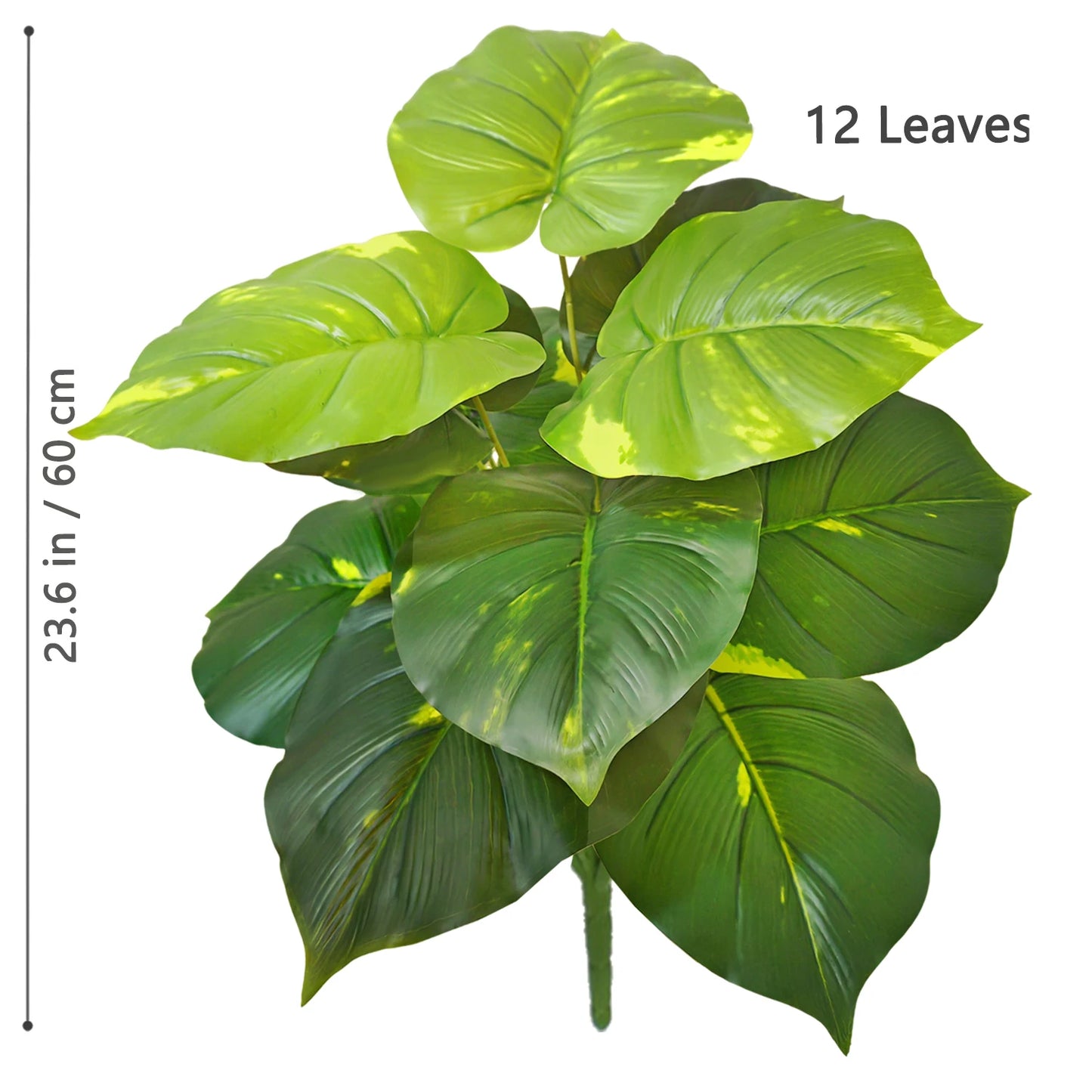 Artificial Pothos Alocasia Leaf Fake Plant
